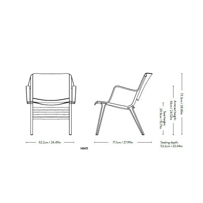 AndTradition - Butaca AX HM11 AndTradition - Butaca AX HM11