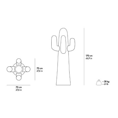 Another Green Cactus Gufram medidas Another Green Cactus Gufram medidas