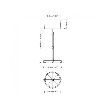 FAD floor lamp - Santa&Cole FAD floor lamp - Santa&Cole