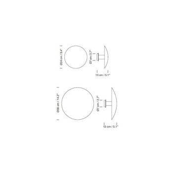 Disco Wall Light - Santa&Cole Disco Wall Light - Santa&Cole