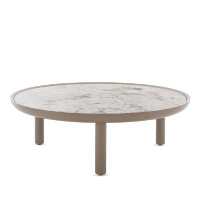Kartell , Table basse K-TOP avec plateau en céramique