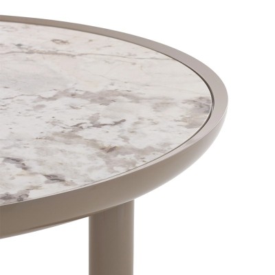 Kartell , Tavolino K-TOP con piano in ceramica Kartell , Tavolino K-TOP con piano in ceramica
