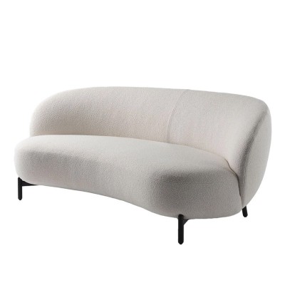 Divano Lunam di Kartell - Rivestimento Orsetto Divano Lunam di Kartell - Rivestimento Orsetto