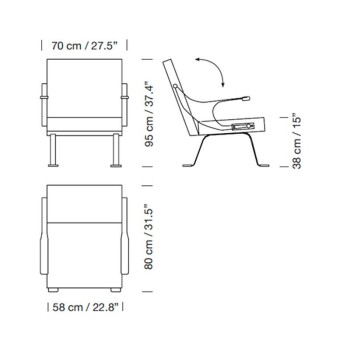 Santa&Cole Fauteuil Digamma Santa&Cole Fauteuil Digamma