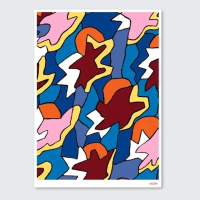 Cartaz SOWDENazul, rosa e laranja Cartaz SOWDENazul, rosa e laranja