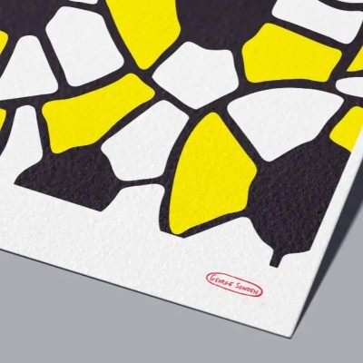 Poster SOWDENgiallo e nero Poster SOWDENgiallo e nero