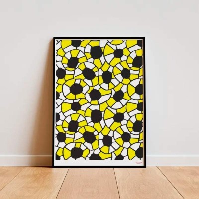 Poster SOWDENgiallo e nero Poster SOWDENgiallo e nero