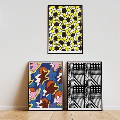 Affiche SOWDENjaune et noir Affiche SOWDENjaune et noir