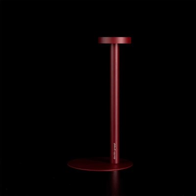 Tetatet Lámpara Portatil Davide Groppi black red