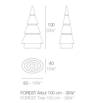 Lámpara Forest - Vondom
