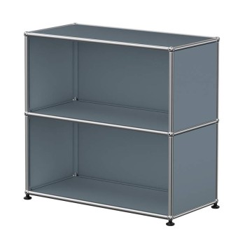 Armario modular USM Haller 2 alturas abierto