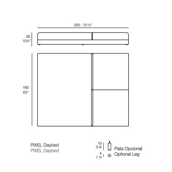 Pixel Daybed - Vondom