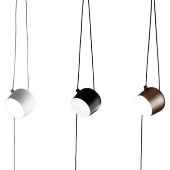 Design da lâmpada de suspensão AIM Flos Design da lâmpada de suspensão AIM Flos