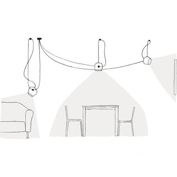Lampada a sospensione AIM design Flos Lampada a sospensione AIM design Flos