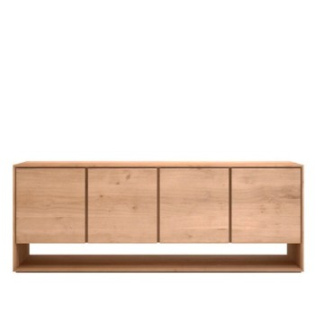 Credenza nordica 4 ante in rovere - Ethnicraft Credenza nordica 4 ante in rovere - Ethnicraft