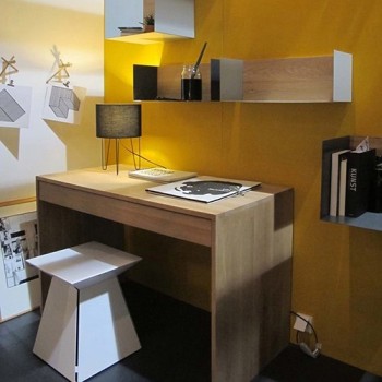 Wave Oak Desk - Ethnicraft