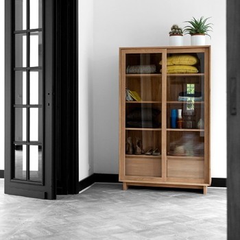 Vitrine de Carvalho Wave - Ethnicraft Vitrine de Carvalho Wave - Ethnicraft
