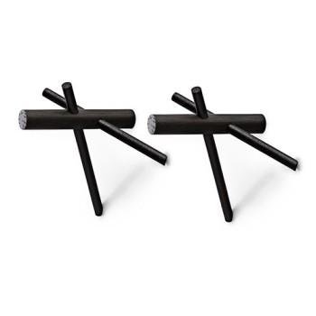 Sticks Hooks black - Normann Copenhagen Sticks Hooks black - Normann Copenhagen