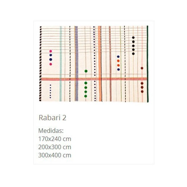 dimensiones alfombra Rabari 2