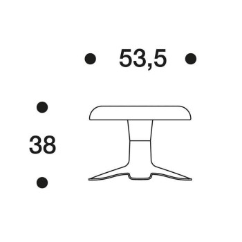 Ottoman footrest by Artek Ottoman footrest by Artek