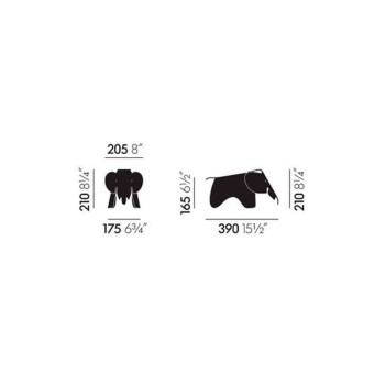 Eames Elephant Small - Vitra Eames Elephant Small - Vitra