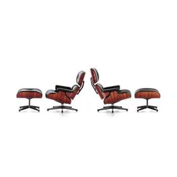Espreguiçadeira e Otomano Rosewood Saints - Vitra Espreguiçadeira e Otomano Rosewood Saints - Vitra