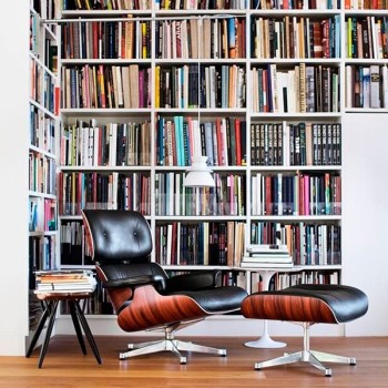 Espreguiçadeira e Otomano Rosewood Saints - Vitra Espreguiçadeira e Otomano Rosewood Saints - Vitra
