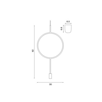 Lámpara Circle - Northern Lighting Lámpara Circle - Northern Lighting